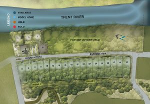 Haven on the Trent River Siteplan - Phase 1 and Phase 2