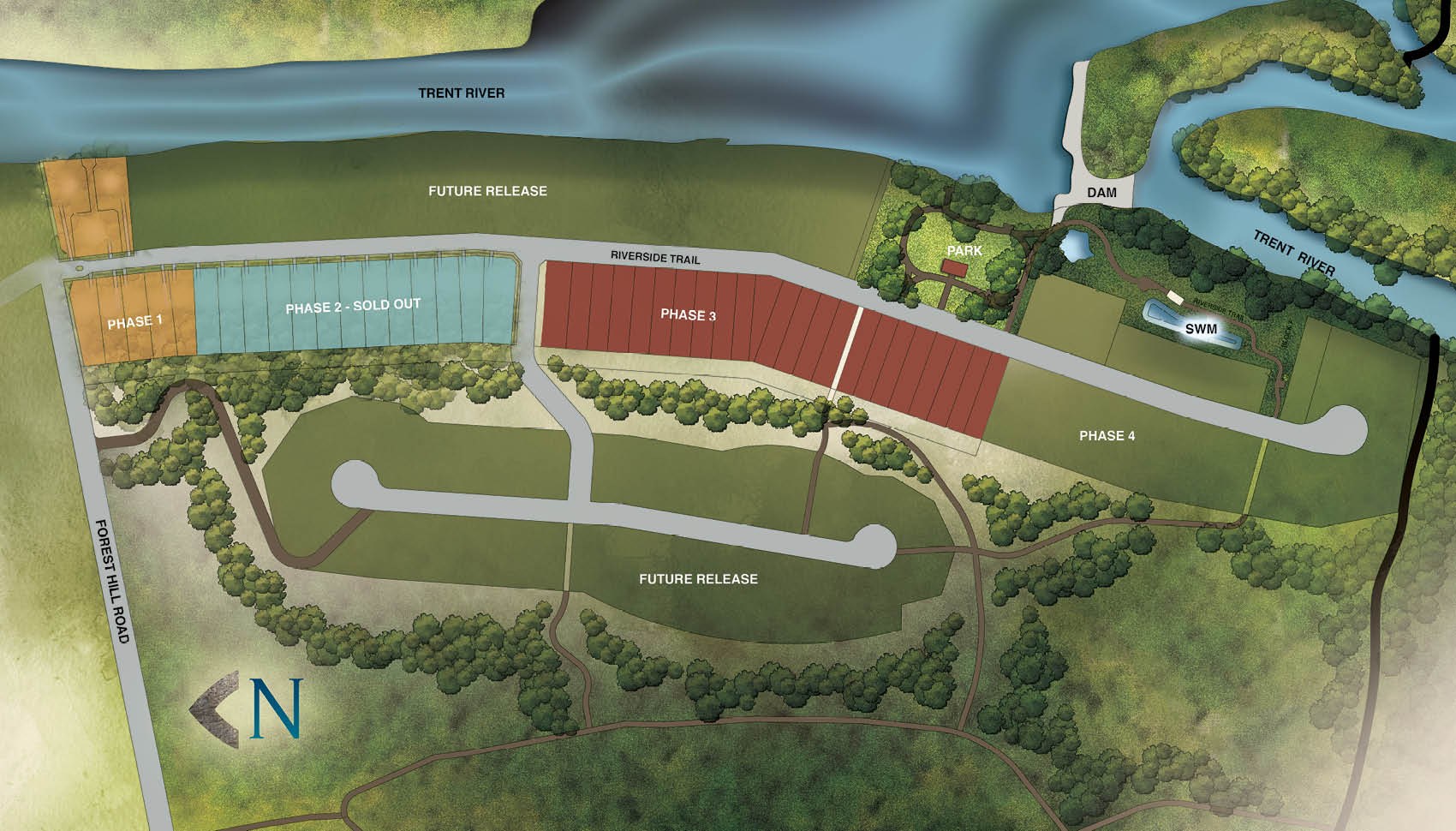 Overall siteplan for Haven